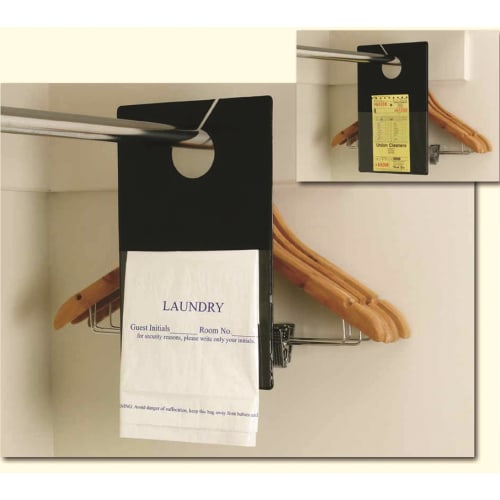 Guest Room Laundry Service Organizer, Black